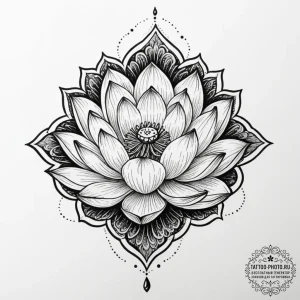 Tattoo design a stylized "respawn" symbol eme... - эскиз тату (№1755320543_0, 16.08.2025 05:02) — tattoo-photo.ru