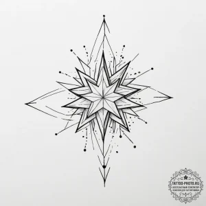 Tattoo design a 'star map' with two specific... - эскиз тату (№1755321736_0, 16.08.2025 05:22) — tattoo-photo.ru