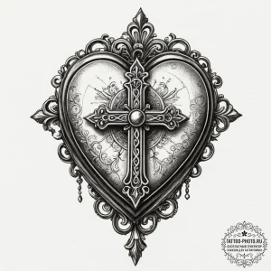Tattoo sketch a detailed miniature antique lo... - эскиз тату (№1755322336_0, 16.08.2025 05:32) — tattoo-photo.ru