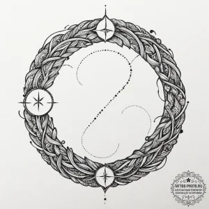 72. tattoo design: a "raduga" rune appearing... - эскиз тату (№1755325766_0, 16.08.2025 06:29) — tattoo-photo.ru