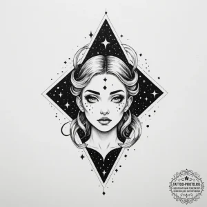 Tattoo sketch a pixelated character dissolvin... - эскиз тату (№1755342008_0, 16.08.2025 11:00) — tattoo-photo.ru
