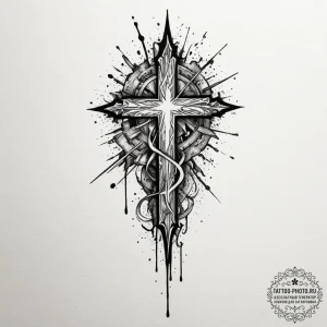 Tattoo design a powerful current of electrici... - эскиз тату (№1755342212_0, 16.08.2025 11:03) — tattoo-photo.ru