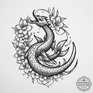 Tattoo design a zodiac sign combined with a c... - эскиз тату (№1755344830_0, 16.08.2025 11:47) — tattoo-photo.ru