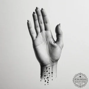 Tattoo sketch a tiny, almost invisible line o... - эскиз тату (№1755351834_0, 16.08.2025 13:43) — tattoo-photo.ru