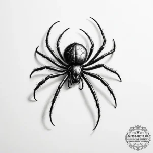 Spider - эскиз тату (№1755364861_0, 16.08.2025 17:21) — tattoo-photo.ru