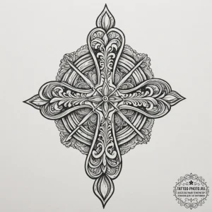 Puzzle, tattoo sketch design, muted color pal... - эскиз тату (№1755406507_0, 17.08.2025 04:55) — tattoo-photo.ru