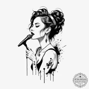 Tattoo sketch a simple silhouette of a person... - эскиз тату (№1755406704_0, 17.08.2025 04:58) — tattoo-photo.ru