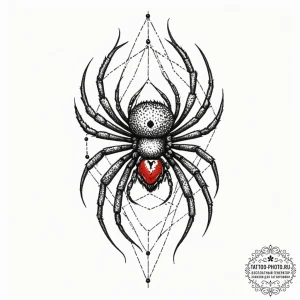 Peacock spider, tattoo drawing outline, dotwo... - эскиз тату (№1755410240_0, 17.08.2025 05:57) — tattoo-photo.ru