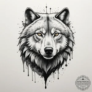 Tattoo sketch a warrior's spirit animal (e.g.... - эскиз тату (№1755414164_0, 17.08.2025 07:02) — tattoo-photo.ru