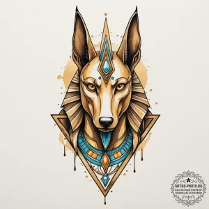 Anubis, tattoo flash sheet design, clean line... - эскиз тату (№1755434709_0, 17.08.2025 12:45) — tattoo-photo.ru
