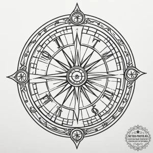 Tattoo design a zodiac symbol with a hidden '... - эскиз тату (№1755450229_0, 17.08.2025 17:03) — tattoo-photo.ru