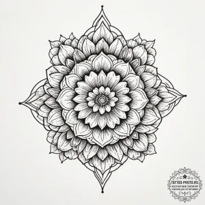 Tattoo sketch a bouquet of wildflowers, varie... - эскиз тату (№1755457898_0, 17.08.2025 19:11) — tattoo-photo.ru