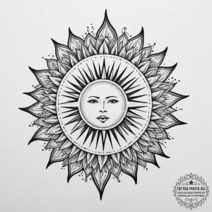 Tattoo sketch: a simple, elegant tattoo of a... - эскиз тату (№1755458103_0, 17.08.2025 19:15) — tattoo-photo.ru