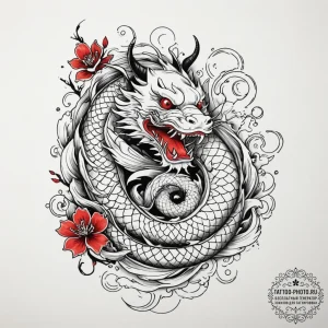 Glitch art effect, tattoo line art, on a clea... - эскиз тату (№1755463498_0, 17.08.2025 20:44) — tattoo-photo.ru