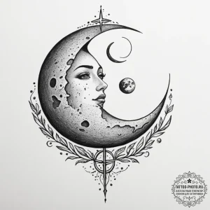 Tattoo sketch a subtle outline of the earth a... - эскиз тату (№1755469039_0, 17.08.2025 22:17) — tattoo-photo.ru