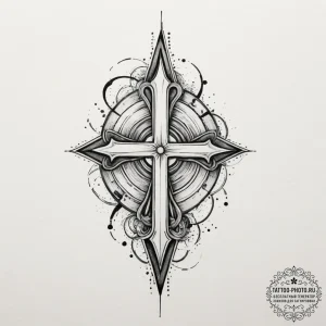Tattoo sketch a stylized "ping" symbol expand... - эскиз тату (№1755469234_0, 17.08.2025 22:20) — tattoo-photo.ru