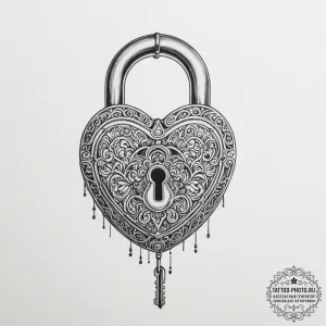 Tattoo design a pixelated key unlocking a rea... - эскиз тату (№1755472776_0, 17.08.2025 23:19) — tattoo-photo.ru