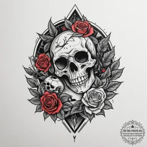 Tattoo sketch a gaming console in standby mod... - эскиз тату (№1755475875_0, 18.08.2025 00:11) — tattoo-photo.ru