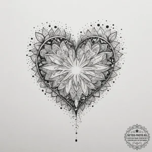 Tattoo design a subtle cosmic dust pattern fo... - эскиз тату (№1755485547_0, 18.08.2025 02:52) — tattoo-photo.ru
