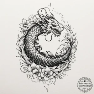 Tattoo sketch: a scene of mokosh sowing seeds... - эскиз тату (№1755497346_0, 18.08.2025 06:09) — tattoo-photo.ru