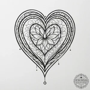 Tattoo sketch libra's scales with a small, st... - эскиз тату (№1755500123_0, 18.08.2025 06:55) — tattoo-photo.ru
