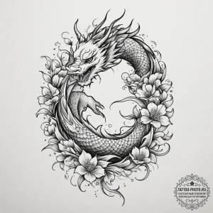 Tattoo design a delicate feather falling gent... - эскиз тату (№1755501339_0, 18.08.2025 07:15) — tattoo-photo.ru