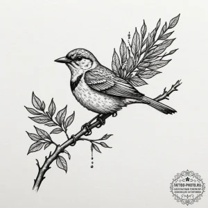 Tattoo design a whisper-thin silhouette of a... - эскиз тату (№1755510982_0, 18.08.2025 09:56) — tattoo-photo.ru