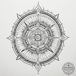 Tattoo design a neo-traditional hand holding... - эскиз тату (№1755511976_0, 18.08.2025 10:12) — tattoo-photo.ru