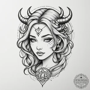 Tattoo design a sketch-style portrait of a pe... - эскиз тату (№1755543854_0, 18.08.2025 19:04) — tattoo-photo.ru
