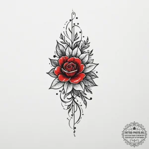 Garter, tattoo flash sheet design, on a clean... - эскиз тату (№1755561149_0, 18.08.2025 23:52) — tattoo-photo.ru