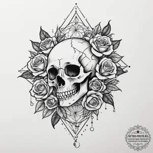 Tattoo design a tiny, almost invisible conste... - эскиз тату (№1755573142_0, 19.08.2025 03:12) — tattoo-photo.ru