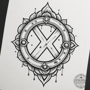 Omega (symbol), tattoo flash sheet design, so... - эскиз тату (№1755575532_0, 19.08.2025 03:52) — tattoo-photo.ru