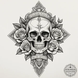 Egyptian sarcophagus, tattoo drawing outline,... - эскиз тату (№1755577327_0, 19.08.2025 04:22) — tattoo-photo.ru