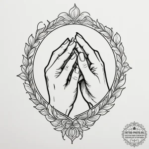 Tattoo design a subtle 'pinky promise' gestur... - эскиз тату (№1755579702_0, 19.08.2025 05:01) — tattoo-photo.ru