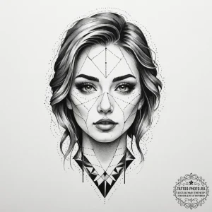 Tattoo design a pixelated character fading in... - эскиз тату (№1755582868_0, 19.08.2025 05:54) — tattoo-photo.ru