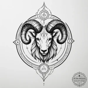 Tattoo sketch a realistic depiction of the zo... - эскиз тату (№1755583857_0, 19.08.2025 06:10) — tattoo-photo.ru
