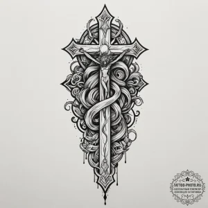 Tattoo sketch a minimalist human figure creat... - эскиз тату (№1755585440_0, 19.08.2025 06:37) — tattoo-photo.ru