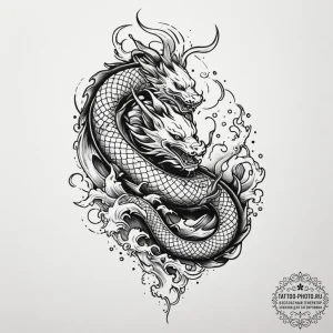 Tattoo design a retro character silhouette ag... - эскиз тату (№1755588401_0, 19.08.2025 07:26) — tattoo-photo.ru