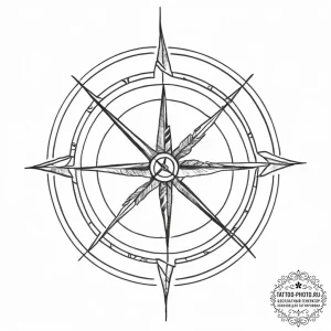 Tattoo sketch a sagittarius archer with a sub... - эскиз тату (№1755621700_0, 19.08.2025 16:41) — tattoo-photo.ru