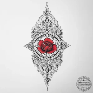 Tattoo design a short, meaningful quote in fi... - эскиз тату (№1755629983_0, 19.08.2025 18:59) — tattoo-photo.ru