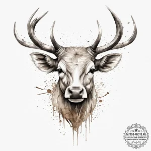 Tattoo design a simple line drawing of a chil... - эскиз тату (№1755631236_0, 19.08.2025 19:20) — tattoo-photo.ru
