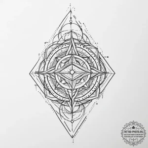 Tattoo sketch an abstract "force field" prote... - эскиз тату (№1755631659_0, 19.08.2025 19:27) — tattoo-photo.ru