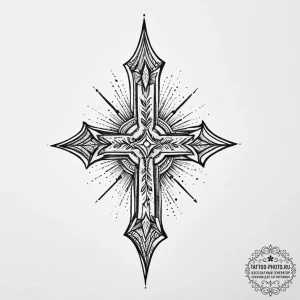 Tattoo sketch a stylized "continue" button wi... - эскиз тату (№1755641025_0, 19.08.2025 22:03) — tattoo-photo.ru