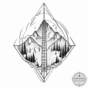 Tattoo design the glyph for capricorn (10th h... - эскиз тату (№1755642647_0, 19.08.2025 22:30) — tattoo-photo.ru