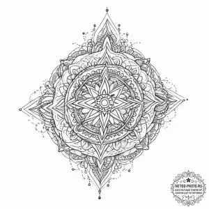 Tattoo sketch a minimalist crown, symbolizing... - эскиз тату (№1755655428_0, 20.08.2025 02:03) — tattoo-photo.ru
