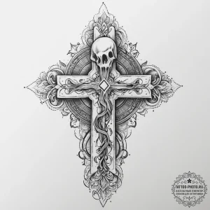 Tattoo sketch a subtle 'ghost' outline of a l... - эскиз тату (№1755666528_0, 20.08.2025 05:08) — tattoo-photo.ru