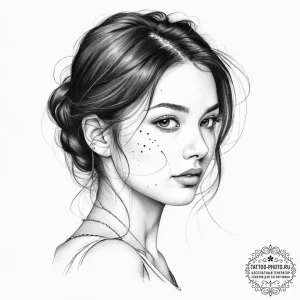 Tattoo sketch a delicate collarbone emphasize... - эскиз тату (№1755709102_0, 20.08.2025 16:58) — tattoo-photo.ru