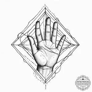 Tattoo design a minimalist symbol of a "quest... - эскиз тату (№1755722265_0, 20.08.2025 20:37) — tattoo-photo.ru