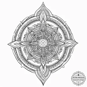 Tattoo design a classic, rugged pocket knife,... - эскиз тату (№1755723927_0, 20.08.2025 21:05) — tattoo-photo.ru