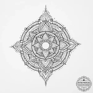 Tattoo sketch a minimalist crown with a singl... - эскиз тату (№1755726386_0, 20.08.2025 21:46) — tattoo-photo.ru
